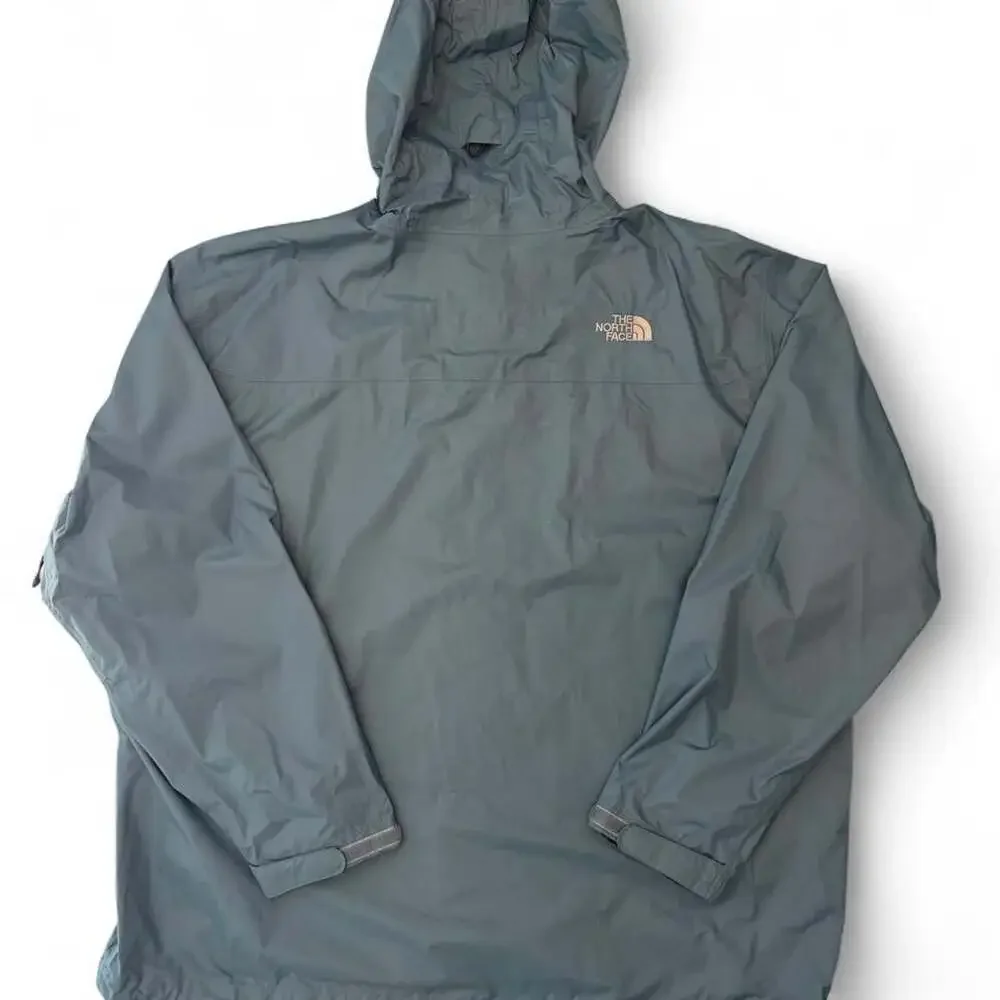 The North Face HyVent 2.5L Waterproof Hooded Rain Jacket Blue